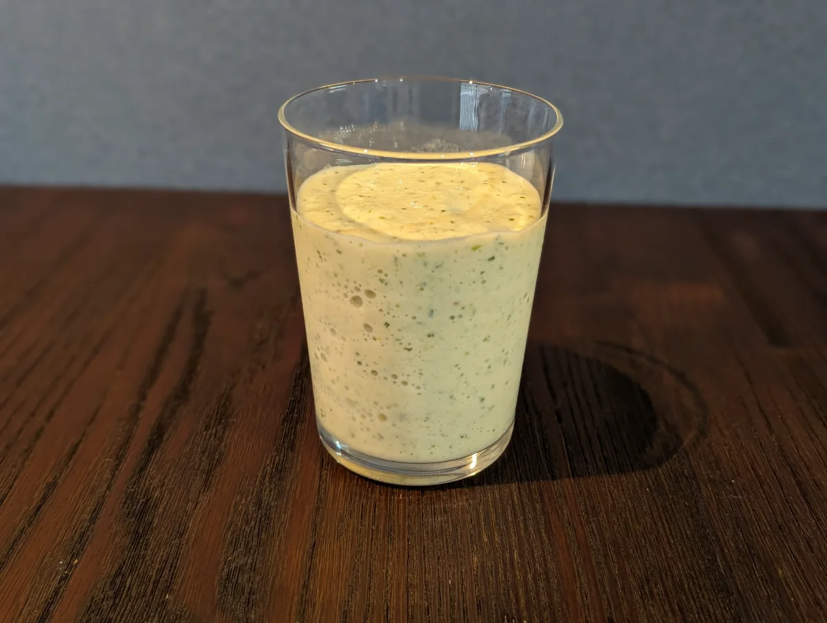 実際に作ったGREEN SPOONのスムージー
